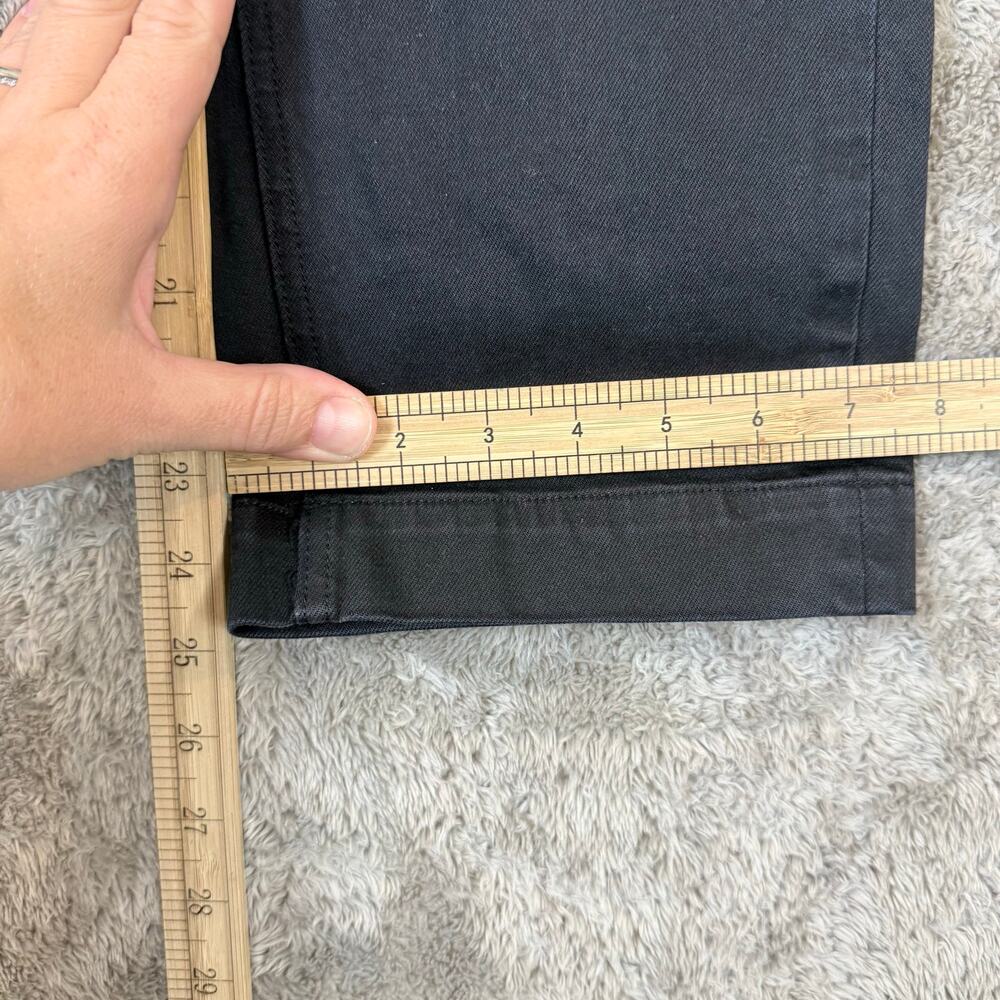 Everlane Size 2 Black Cropped Straight Regular Jeans - Picture 9 of 9